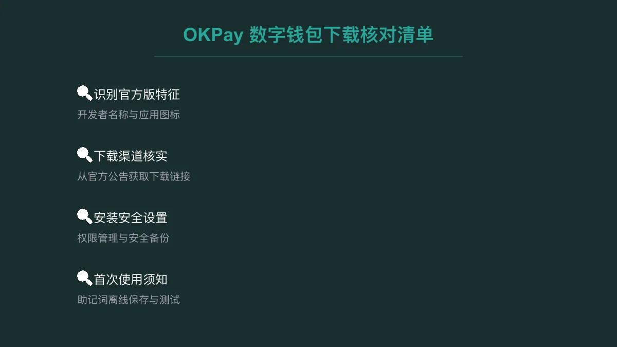 OKPay 数字钱包下载：官方版识别方法 